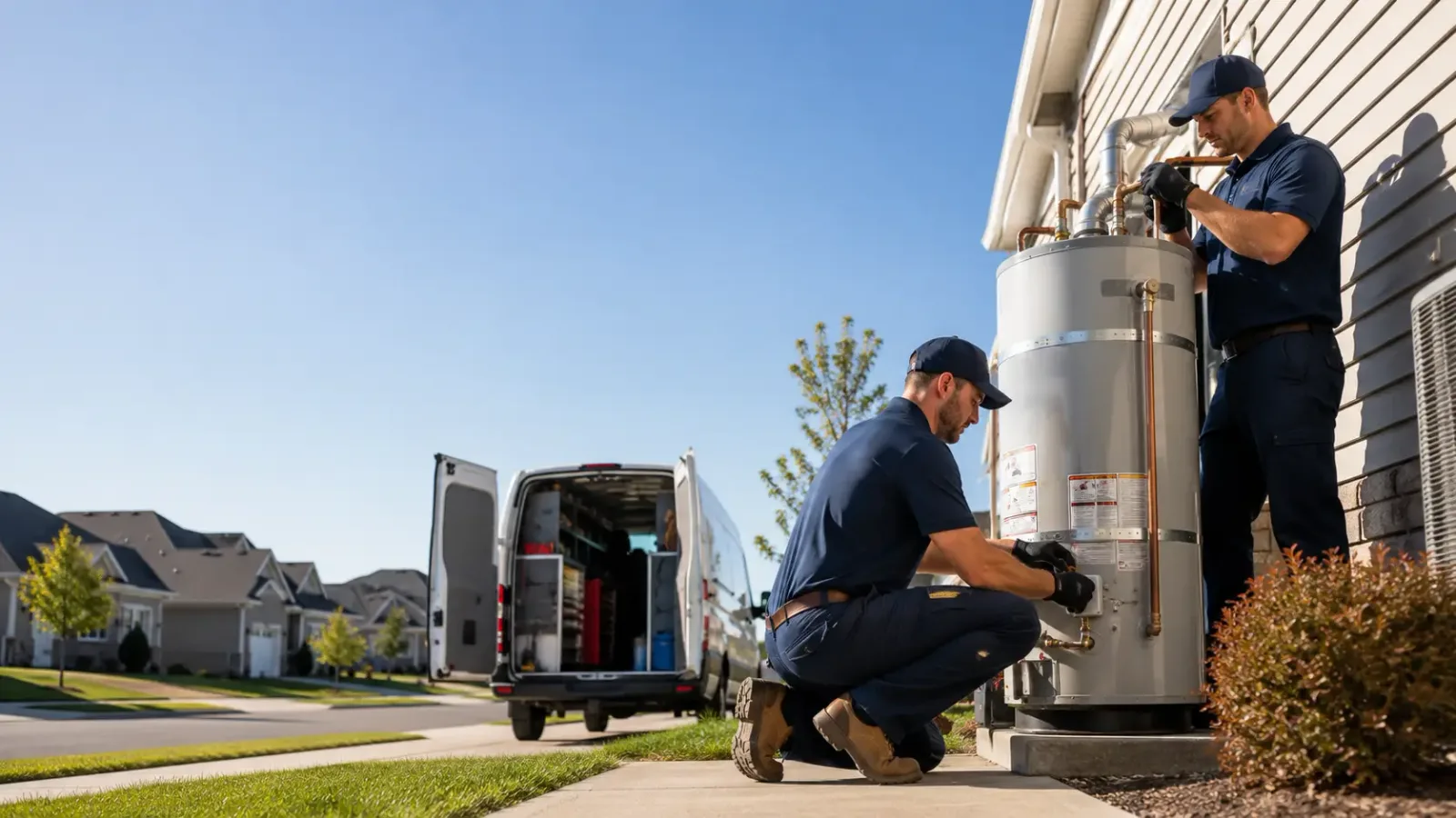 Water Heater Installation in Middletown, IA